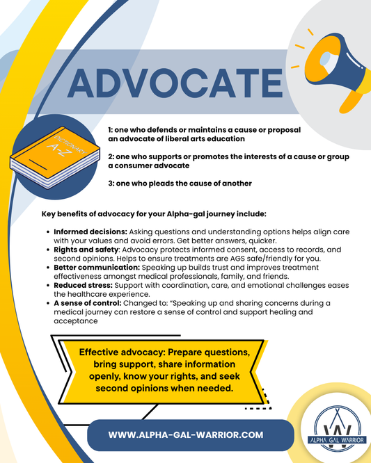 Be Your Own Advocate