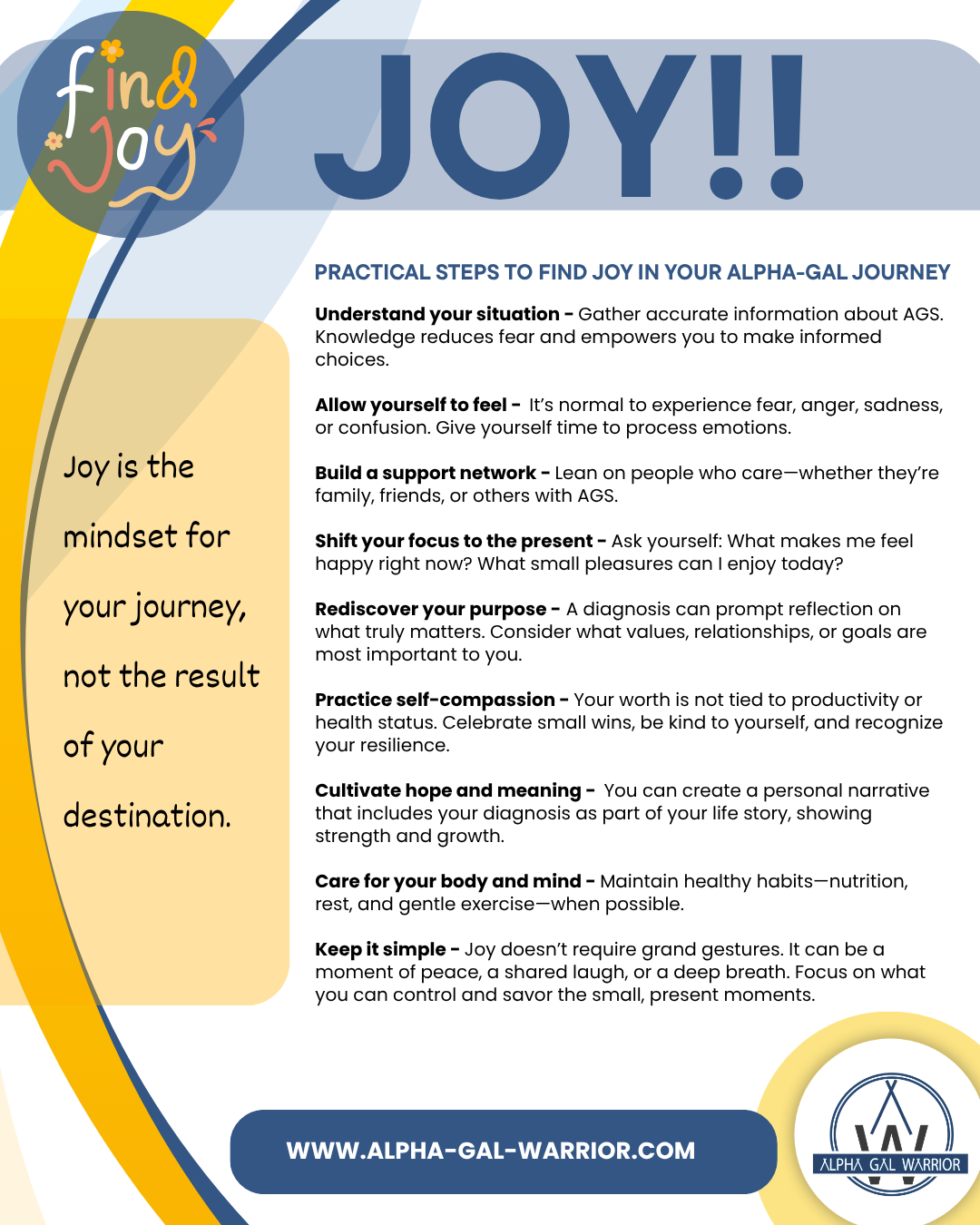 Finding Joy on Your Journey