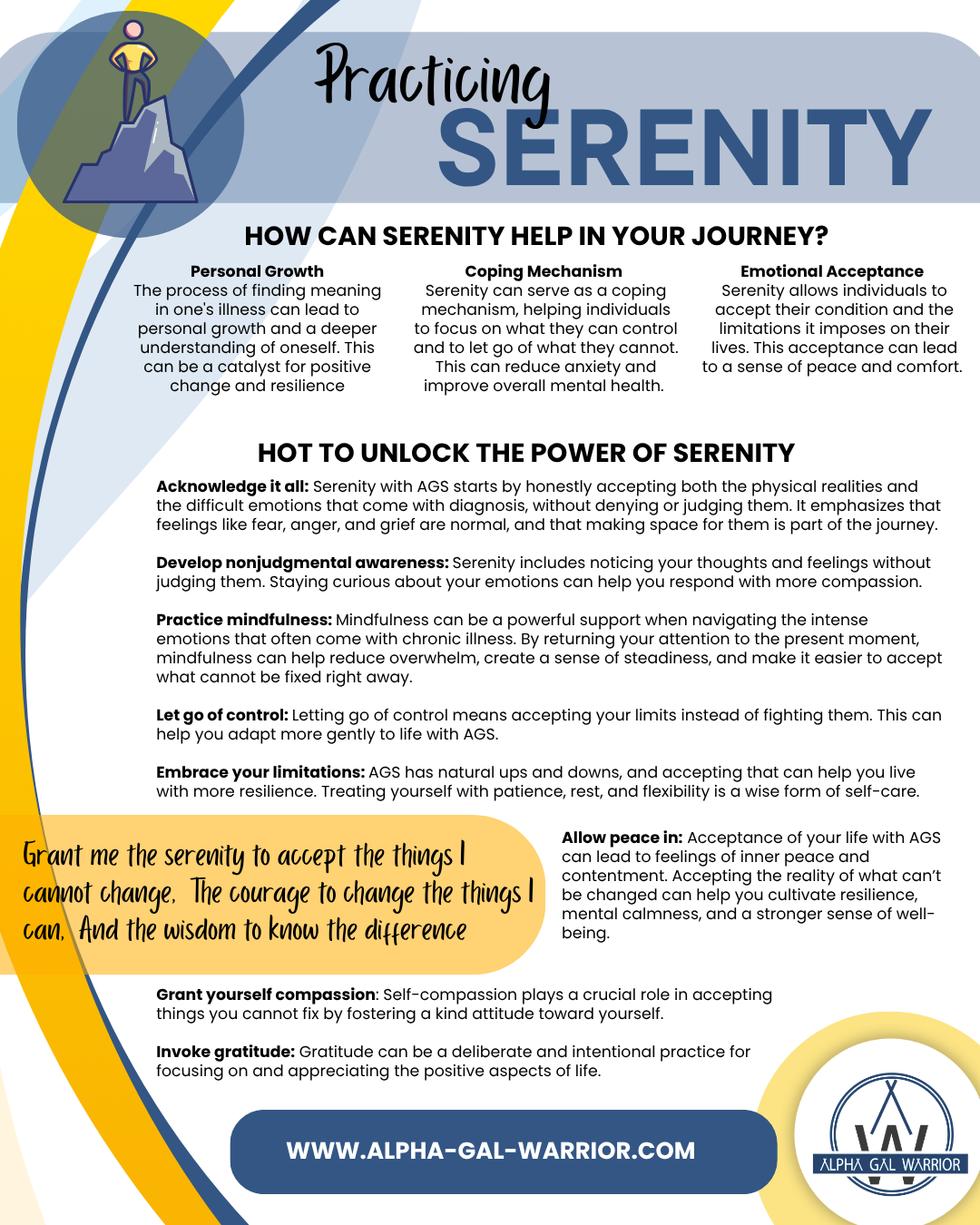 Practicing Serenity